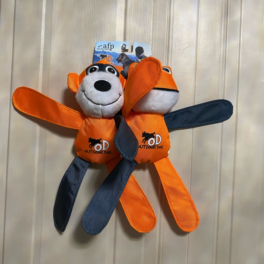 - AFP OUTDOR Durable  Squeaky Dog Toy for Safe Fun, afp Doggie 🐶 And Frog🐸